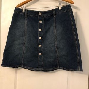 Jean skirt